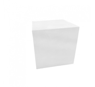 LITHOS SQUARE SIDE TABLE WHITE 55,5x55,5xH57cm