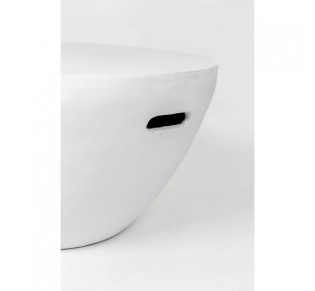 LITHOS CENTRAL COFFEE TABLE WHITE 68x68xH36cm
