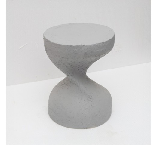 INDUSTRIAL SIDE TABLE WHITE 39,5x39,5xH52,5cm