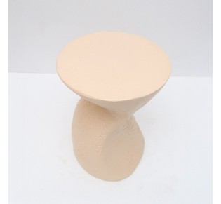 LATTE SIDE TABLE BEIGE 40,5x40,5xH48,5cm 2