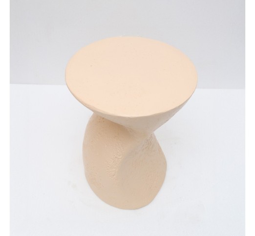 LATTE SIDE TABLE BEIGE 40,5x40,5xH48,5cm