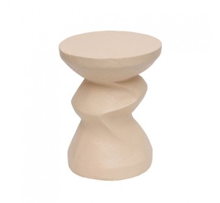 LATTE SIDE TABLE BEIGE 40,5x40,5xH51cm