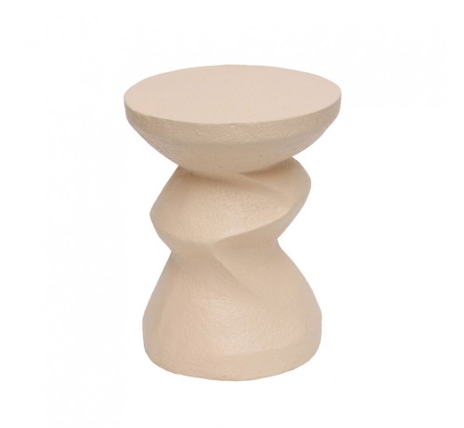 LATTE SIDE TABLE BEIGE 40,5x40,5xH51cm