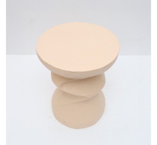 LATTE SIDE TABLE BEIGE 40,5x40,5xH51cm