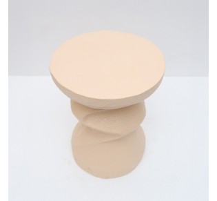LATTE SIDE TABLE BEIGE 40,5x40,5xH51cm