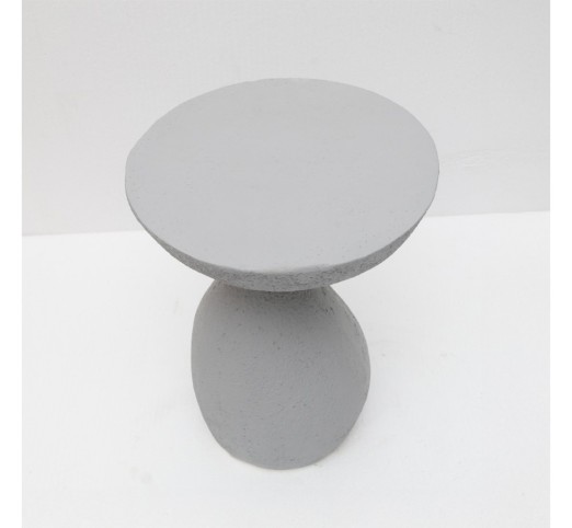 INDUSTRIAL SIDE TABLE GREY LIGHT 40,5x40,5xH51cm