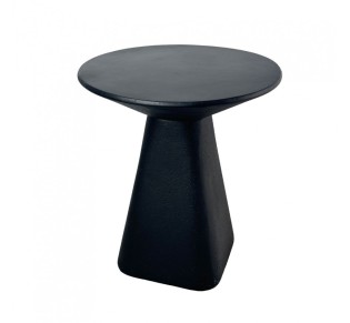 TRITON SIDE TABLE BLACK 46x46xH52cm