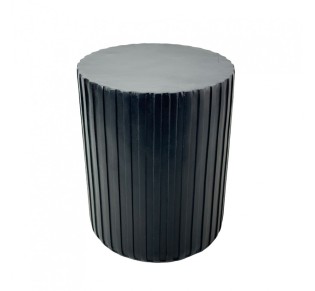 RAIL BLACK SIDE TABLE BLACK 40x40xH47cm 2