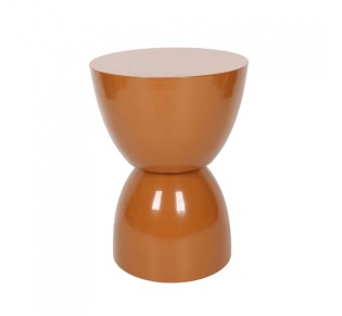 NIVA SIDE TABLE ΚΑΦΕ ΑΝΟΙΧΤΟ 36x36xH48,5cm