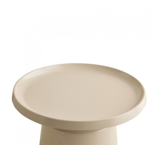 MOUSSE COFFEE TABLE SET 2PCS CREAM 70x70xH50cm