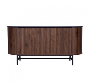 OVAL ΜΠΟΥΦΕΣ 3ΠΟΡΤΕΣ ΚΑΡΥΔΙ 150x45xH74cm 2