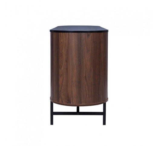 OVAL ΜΠΟΥΦΕΣ 3ΠΟΡΤΕΣ ΚΑΡΥΔΙ 150x45xH74cm