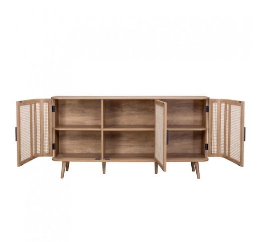MONMARTE SIDEBOARD NATURAL 150x39xH77cm