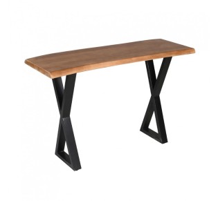 MINGLE CONSOLE WALNUT BLACK 120x40xH76cm