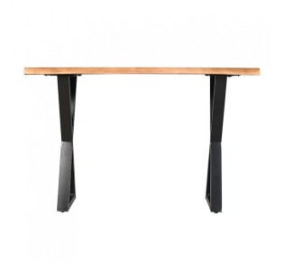 MINGLE CONSOLE WALNUT BLACK 120x40xH76cm