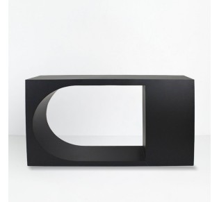 BELL ΚΟΝΣΟΛΑ ΜΑΥΡΟ 120x32xH75cm