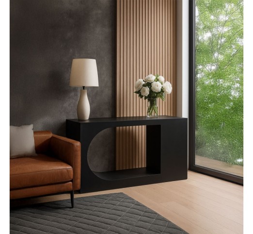 BELL CONSOLE BLACK 120x32xH75cm