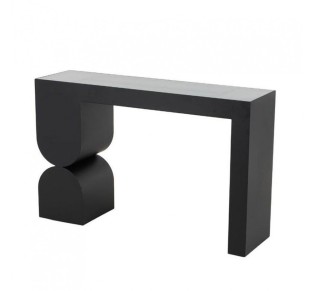 ARCHES CONSOLE BLACK 120x32xH75cm