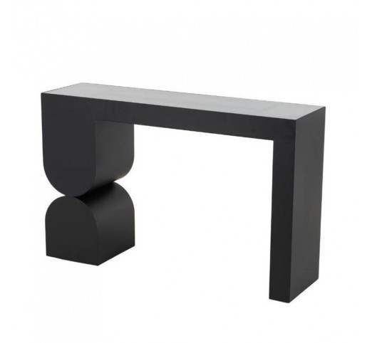 ARCHES ΚΟΝΣΟΛΑ ΜΑΥΡΟ 120x32xH75cm