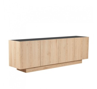 CUBIUS TV STAND 4ΠΟΡΤΕΣ ΦΥΣΙΚΟ 182x39xH59cm
