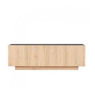 CUBIUS TV STAND 4ΠΟΡΤΕΣ ΦΥΣΙΚΟ 182x39xH59cm