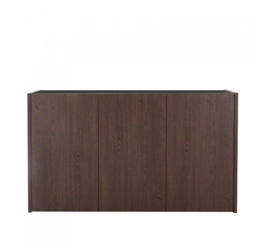 NUEZ ΜΠΟΥΦΕΣ 3ΠΟΡΤΕΣ ΚΑΡΥΔΙ ΜΑΥΡΟ 156x45xH85cm