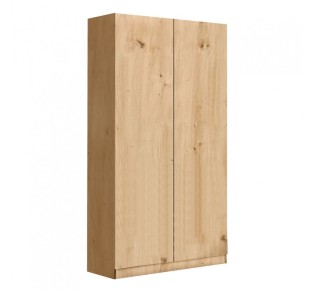 HERMES ΝΤΟΥΛΑΠΑ 2ΠΟΡΤΕΣ ARTISAN OAK 100x52xH200cm