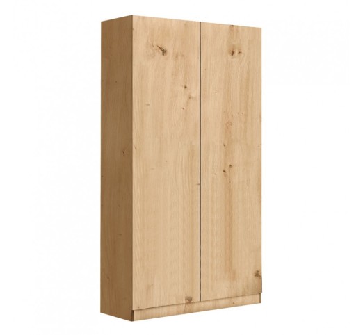 HERMES ΝΤΟΥΛΑΠΑ 2ΠΟΡΤΕΣ ARTISAN OAK 100x52xH200cm