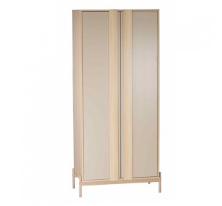 CAPPUCCINO ΝΤΟΥΛΑΠΑ 2ΠΟΡΤΕΣ LATTE SONOMA 84,6x50xH185cm