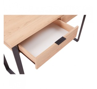 CUBIUS CONSOLE 2DRAWERS NATURAL 118x39xH78cm