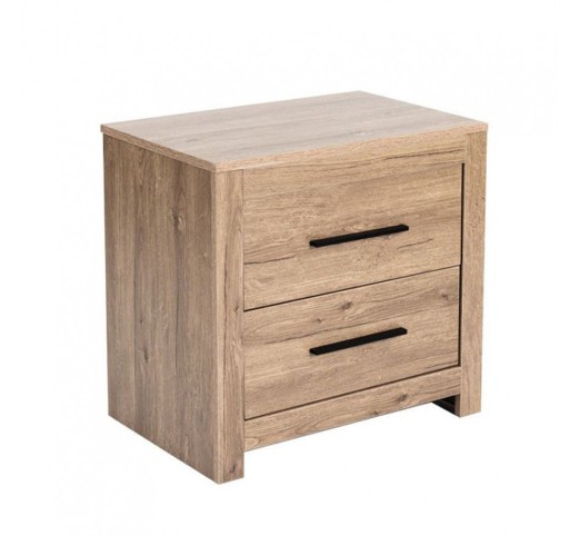 DODO NIGHTSTAND OAK DARK 58x39xH56cm