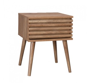 KIROS NIGHTSTAND 1DRAWER NATURAL 40x39xH50,5cm