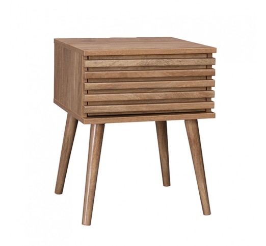 KIROS NIGHTSTAND 1DRAWER NATURAL 40x39xH50,5cm