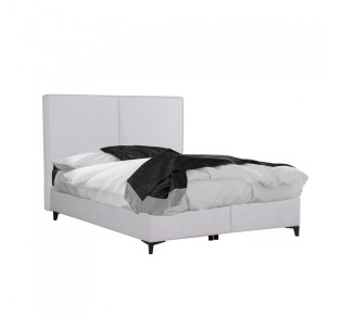MORE BED WITH STORAGE (FOR MATTRESS 160x200cm) CURLY WHITE SMOOTH 07-918 E1 TR