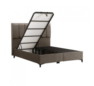 STICKS BED WITH STORAGE (FOR MATTRESS 160x200cm) CAMEL 05-911 166x223xH120cm
