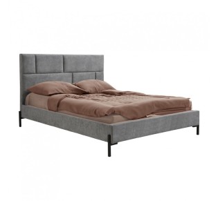 SINTESIS BED (FOR MATTRESS 160x200cm) GREY 165x214xH116cm