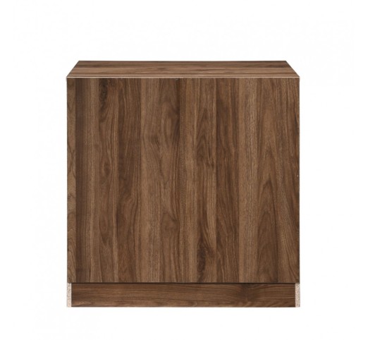 POLO COMMODE 4DRAWERS CHIPBOARD WITH MELAMINE CARTA WALNUT E1 MY