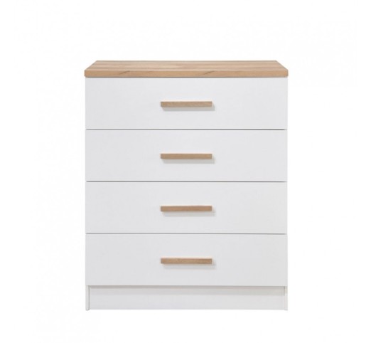 PRACTICO ΚΟΜΟΤΑ 4ΣΥΡΤΑΡΙΑ ΦΥΣΙΚΟ ΛΕΥΚΟ 80x40xH99cm