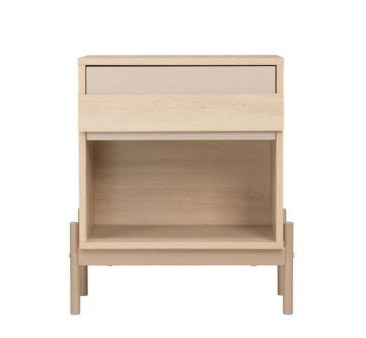 CAPPUCINO NIGHTSTAND 1DRAWER SONOMA LATTE 49,6x36,5xH57cm