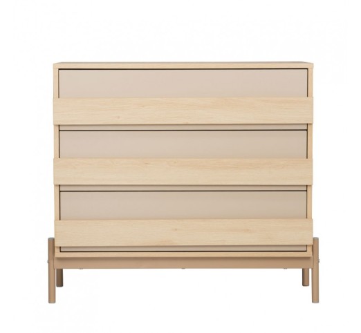 CAPPUCINO ΣΥΡΤΑΡΙΕΡΑ 3ΣΥΡΤΑΡΙΑ SONOMA LATTE 80x40xH75cm