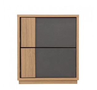 JENGA NIGHTSTAND SONOMA GREY 40x35xH45cm 2