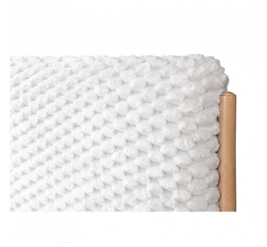 LORDY BED (FOR MATTRESS 160x196cm) CREAM 177x207,5xH103,5cm