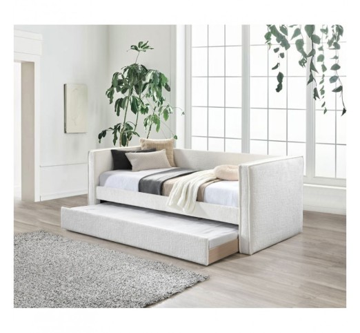 CALMO SOFA BED (FOR MATTRESS 90x195cm) CREAM 99x222xH84,2cm