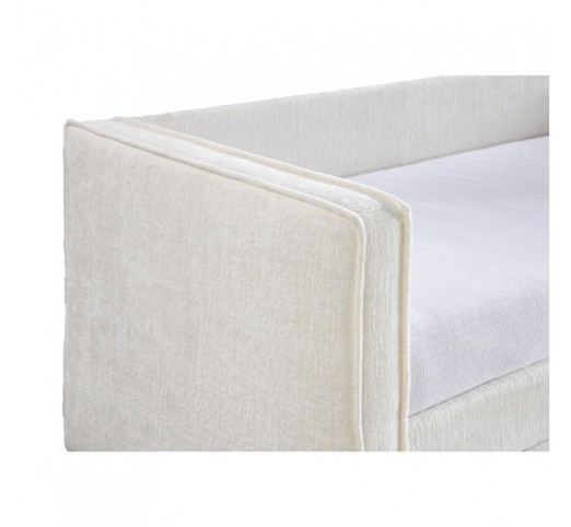 CALMO SOFA BED (FOR MATTRESS 90x195cm) CREAM 99x222xH84,2cm