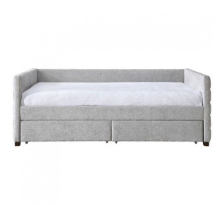SUENO SOFA BED (FOR MATTRESS 90x195cm) GREY LIGHT 209x99-5xH76cm