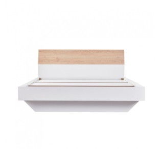 LUCIDO BED WHITE OAK NATURAL 162x202xH88cm 2