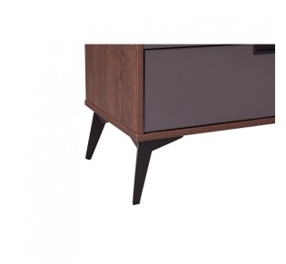 NUEZ PEDESTAL 6DRAWERS WALNUT 137x39xH83cm