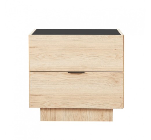 CUBIUS ΚΟΜΟΔΙΝΟ 2ΣΥΡΤΑΡΙΑ ΦΥΣΙΚΟ 58x39xH54,2cm