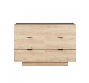 CUBIUS ΣΥΡΤΑΡΙΕΡΑ 6ΣΥΡΤΑΡΙΑ ΦΥΣΙΚΟ 120x45,4xH81cm