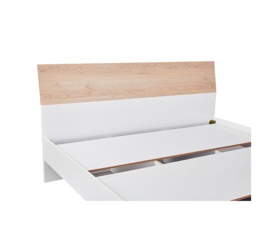 LUCIDO ΚΡΕΒΑΤΟΚΑΜΑΡΑ SET 3+1 ΛΕΥΚΟ OAK ΦΥΣΙΚΟ